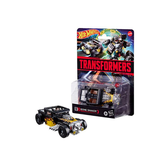 Hasbro Transformers Hot Wheels Edition Bone Shaker Action Figure New