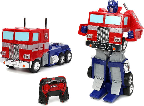 Jada Toys Transformers Optimus Prime Converting RC Remote Control Toy New