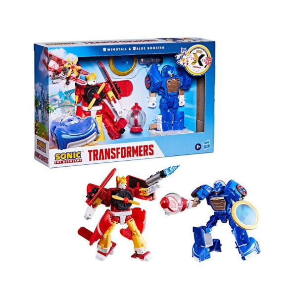 Hasbro Transformers Sonic Wingtail And Blue 2 Pack Action Figures New