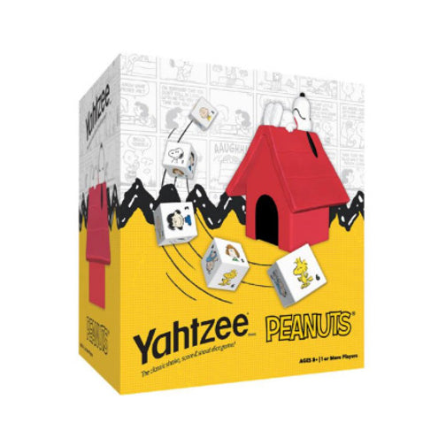 USAopoly Yahtzee Peanuts Collectors Edition Dice Game New