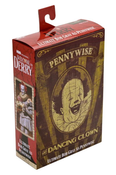 NECA Welcome To Derry Ultimate Bob Gray As Pennywise Action Figure New