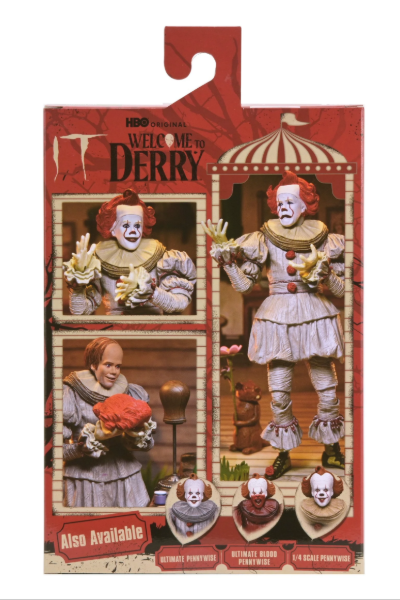 NECA Welcome To Derry Ultimate Bob Gray As Pennywise Action Figure New
