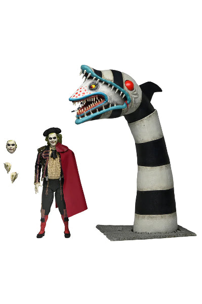 (PRE ORDER) NECA Beetlejuice Ultimate Matador And Sandworm Action Figures New