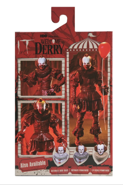 NECA Horror Welcome To Derry Ultimate Bloodied Pennywise Action Figure New