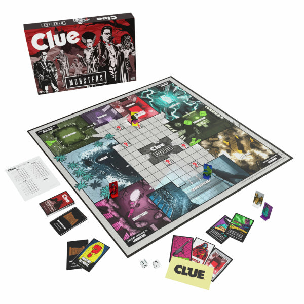 USAopoly CLUE Universal Monsters Collectors Edition Board Game Brand New
