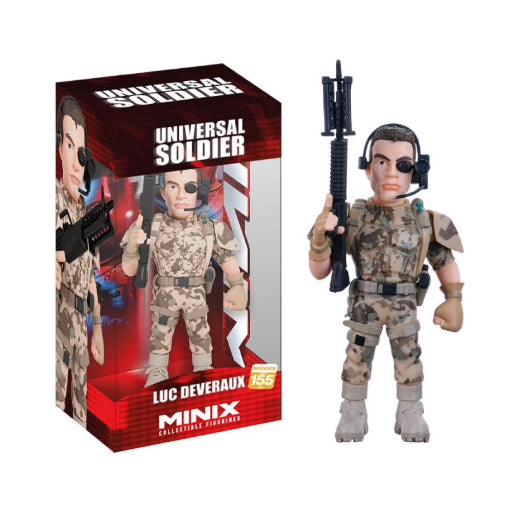 MINIX Movies War Universal Soldier Luc Deveraux Vinyl Figure New