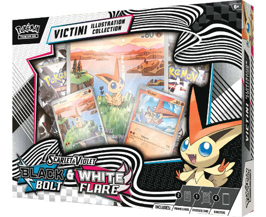 Pokemon TCG Unova Victini Illustration Collection Box Factory Sealed