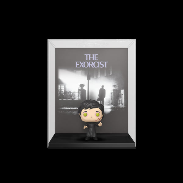 Funko POP VHS Cover Horror The Exorcist Damien Karras Vinyl Figure New