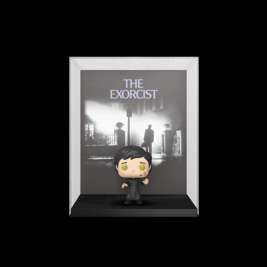 Funko POP VHS Cover Horror The Exorcist Damien Karras Vinyl Figure New