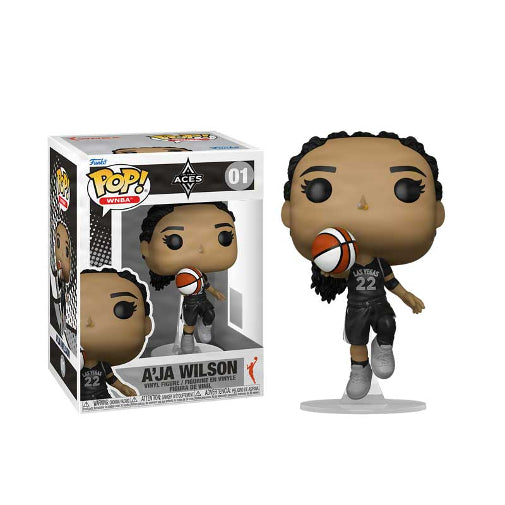 Funko POP Sports WNBA Basketball Aces A'Ja Wilson Vinyl Figure New