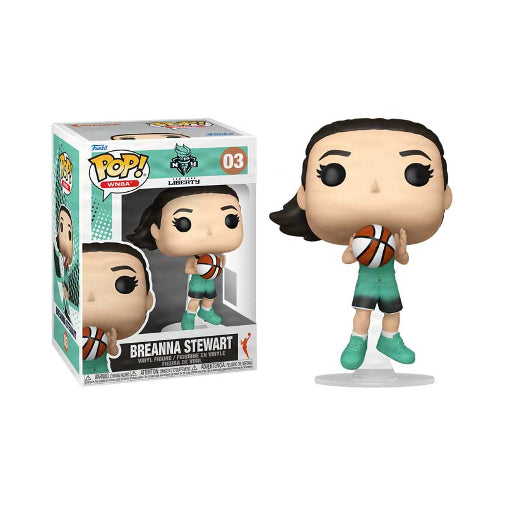 Funko POP Sports WNBA Basketball Liberty Breanna Stewart Vinyl Figure New