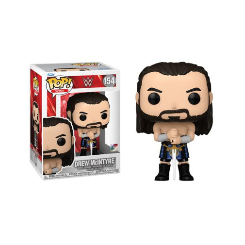 Funko POP WWE Wrestling Drew McIntyre Vinyl Figure Brand New