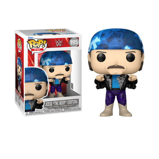 Funko POP Sports WWE Wrestling Jesse The Body Ventura Vinyl Figure New