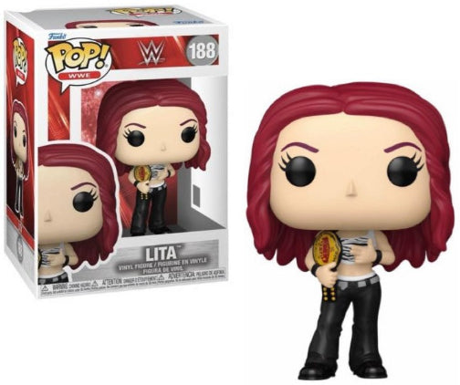 Funko POP Entertainment TV WWE Wrestling Lita Vinyl Figure New