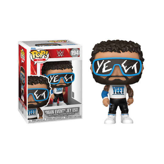 Funko POP Sports WWE Wrestling Jey USO Main Event Vinyl Figure New