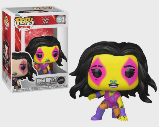 Funko POP Sports WWE Wrestling Rhea Ripley CHASE Collector Level Vinyl Figure New