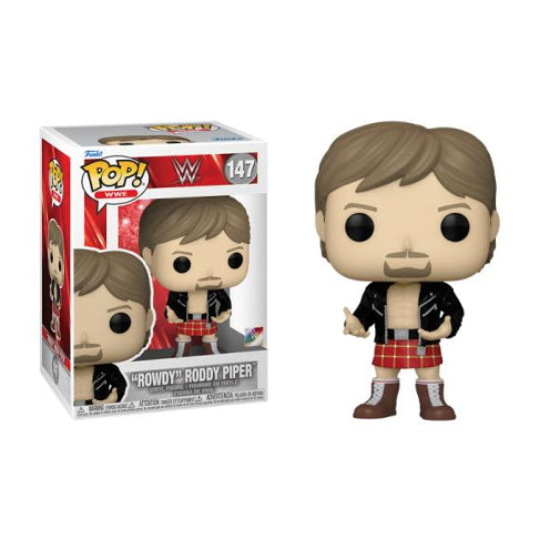 Funko POP Television WWE Wrestling Rowdy Roddy Piper Vinyl Figure New