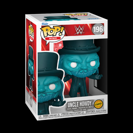 Funko POP Sports WWE Wrestling Uncle Howdy CHASE Collector Level Vinyl Figure New