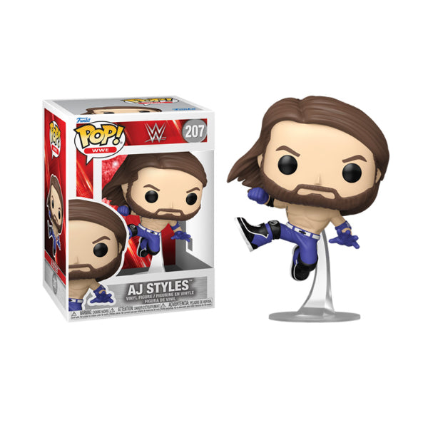 Funko POP TV Entertainment WWE Wrestling AJ Styles Vinyl Figure New