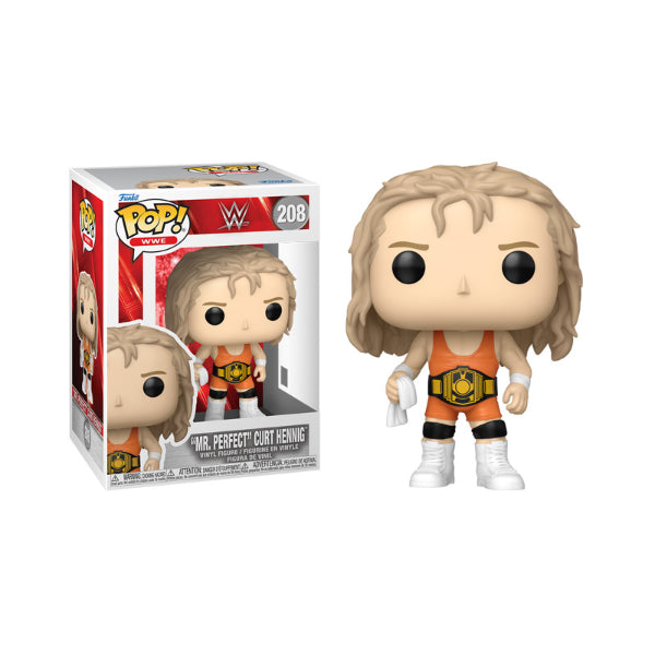 Funko POP TV Entertainment WWE Wrestling Curt Hennig Mr Perfect Vinyl Figure New