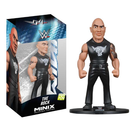 MINIX Entertainment WWE Wrestling The Rock Dwayne Johnson Vinyl Figure New