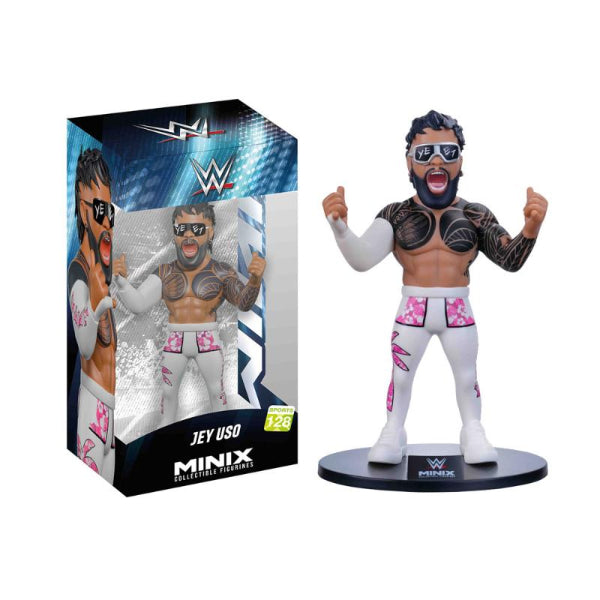MINIX Sports WWE Wrestling Jey USO Vinyl Figure New