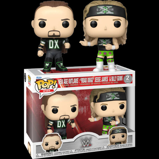 Funko POP Sports WWE Wrestling New Age Outlaws 2 Pack Vinyl Figures New