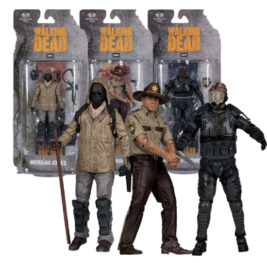 McFarlane Toys The Walking Dead Wave 3 Set Of 3 Action Figures New