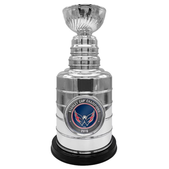 NHL Hockey Washington Capitals 2018 CAPS 8" Replica Stanley Cup New