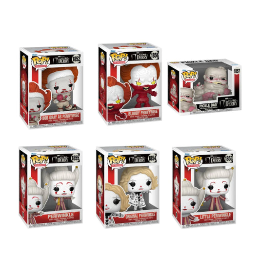 Funko POP TV Horror Welcome to Derry Series 2 Set Of 6 Vinyl Figures New