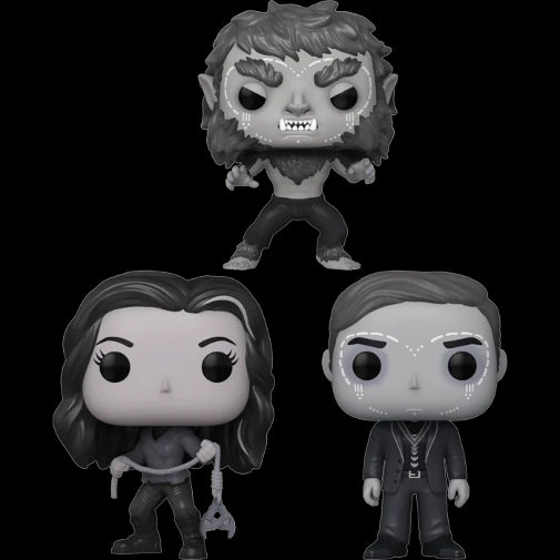 Funko POP Marvel Werewolf By Night Complete Set Of 3 Vinyl Action Figures New