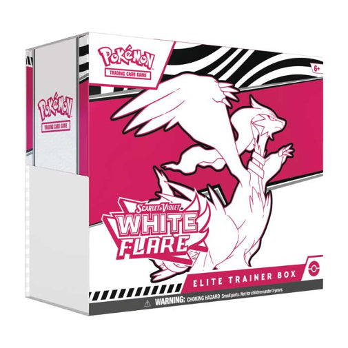 Pokemon TCG Scarlet & Violet White Flare Trainer Box Factory Sealed