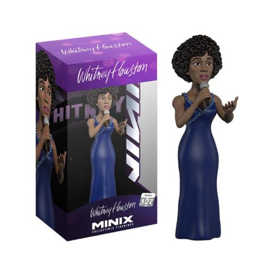 Minix Music Whitney Houston Vinyl Action Figure New