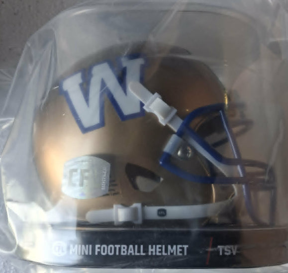 CFL Canadian Football Winnipeg Blue Bombers Mini Replica Helmet New