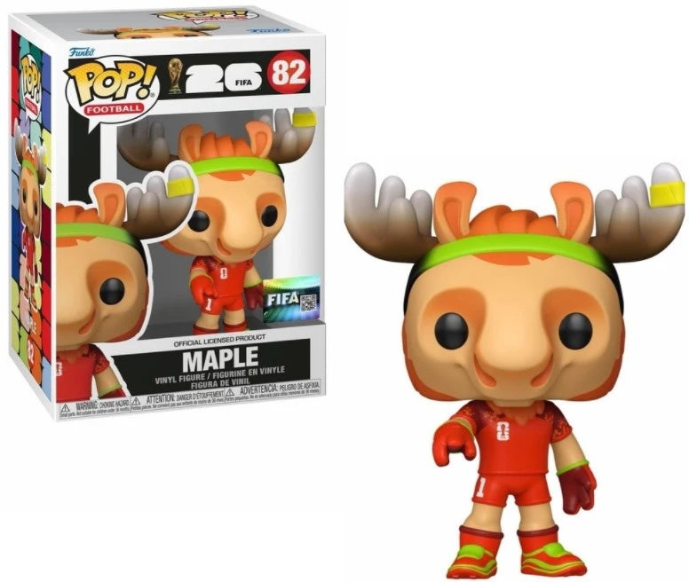 Funko POP Sports Soccer FIFA World Cup Maple Canada Mascot Vinyl Figure New