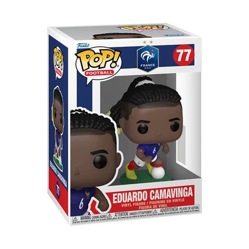 Funko POP World Cup 2026 Soccer Team France Eduardo Camavinga Vinyl Figure New