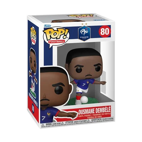 Funko POP World Cup 2026 Soccer Team France Ousmane Dembele Vinyl Figure New