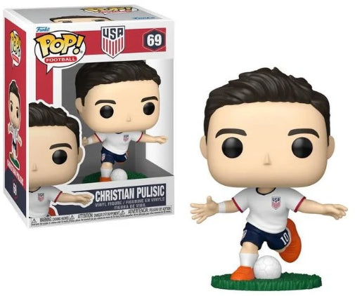 Funko POP World Cup 2026 Soccer Team USA Christian Pulisic Vinyl Figure New
