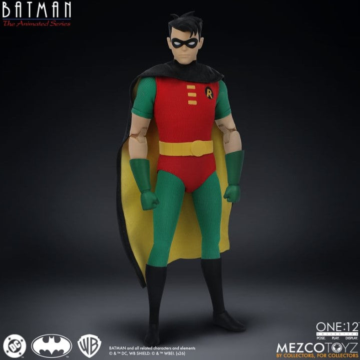 (PRE ORDER) Mezco Toyz Batman The Animated Series Robin 1:12 Collective Figure New