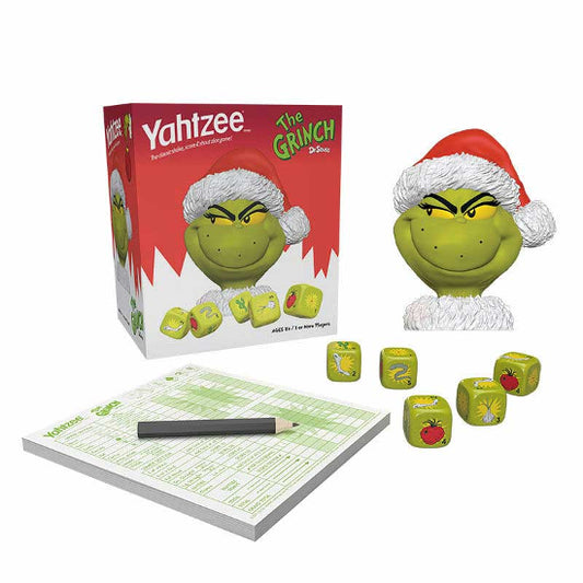 USAopoly The Grinch Yahtzee Dice Game Brand New
