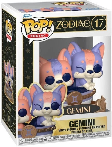 Funko POP Zodiac Signs Gemini Vinyl Figure New