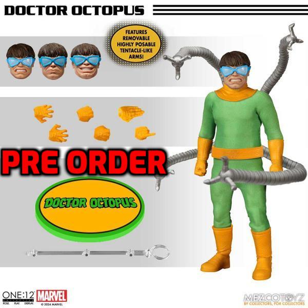 (PRE ORDER) Mezco Toys Doctor Octopus 1:12 Collective Action Figure Brand New