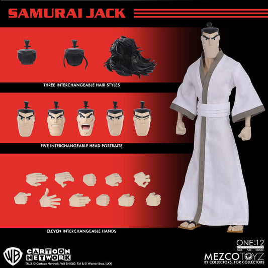 (PRE ORDER) Mezco Toys Samurai Jack 1:12 Collective Action Figure New