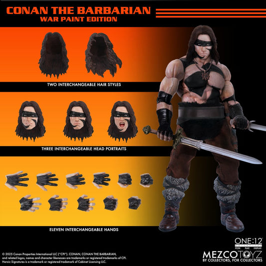 (PRE ORDER) Mezco Toys 1:12 Conan The Barbarian 1982 Collective Figure New