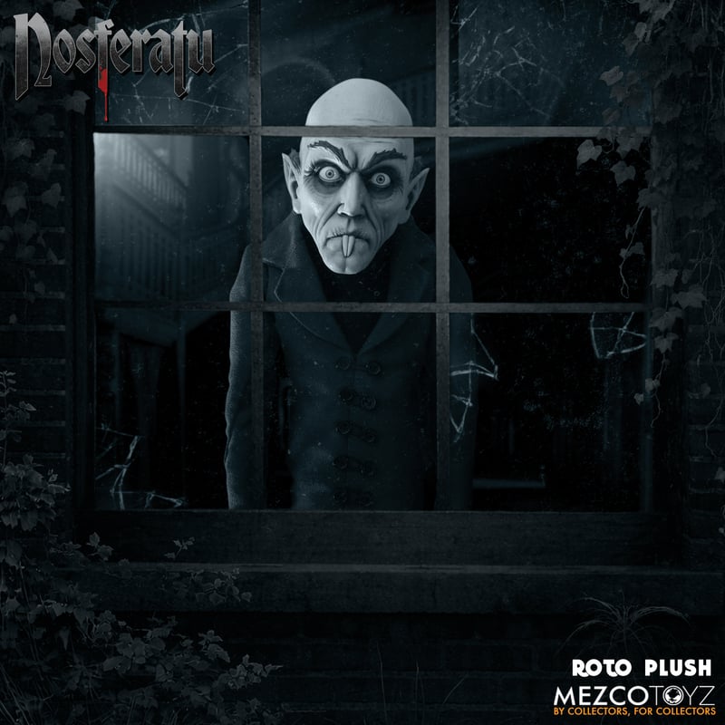 (PRE ORDER) Mezco Toyz MDS Roto Plush 18" Nosferatu Doll Figure New