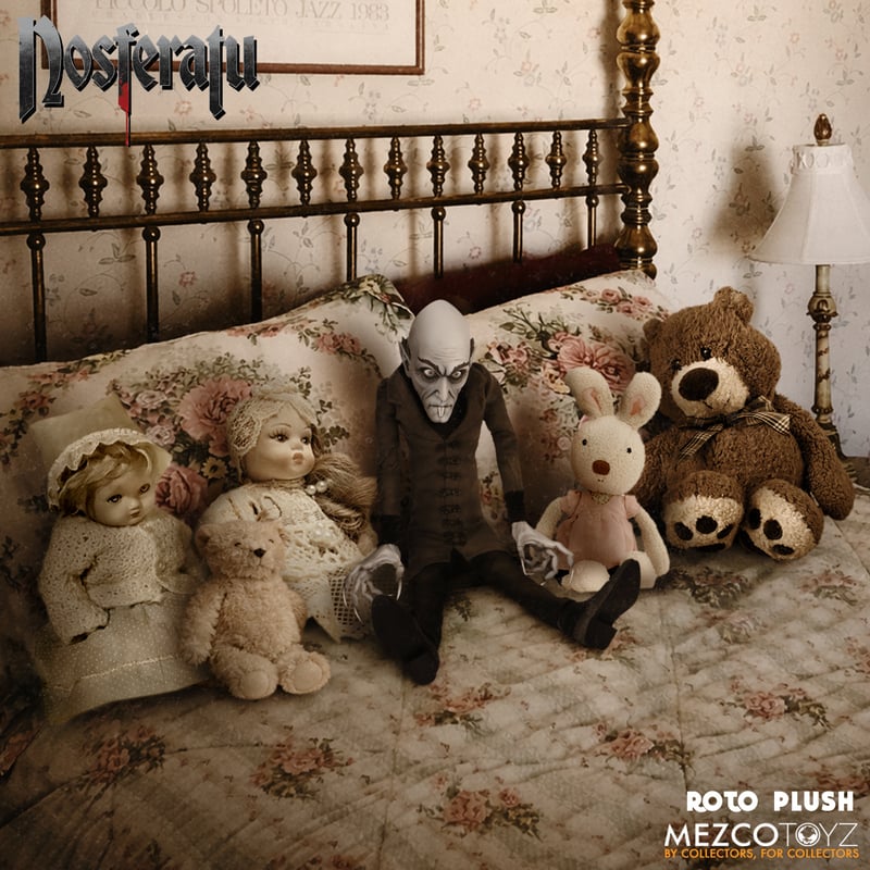 (PRE ORDER) Mezco Toyz MDS Roto Plush 18" Nosferatu Doll Figure New