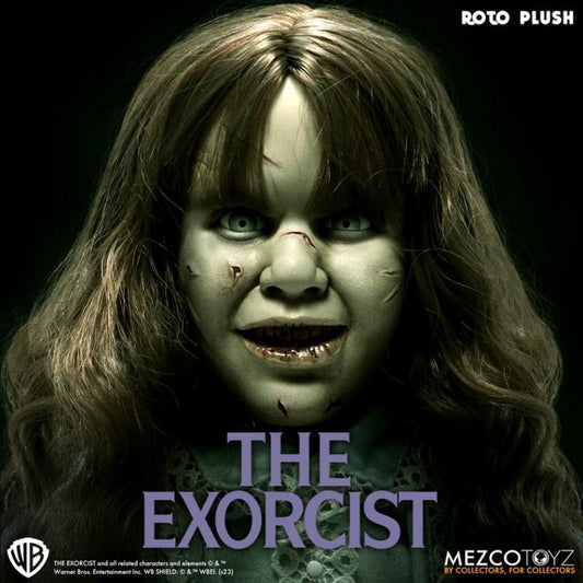 (PRE ORDER) MEZCO Horror Regan The Exorcist MDS Roto Plush 18" Figure Doll New